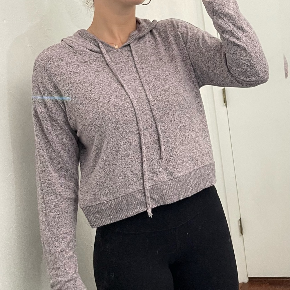 Purple hoodie